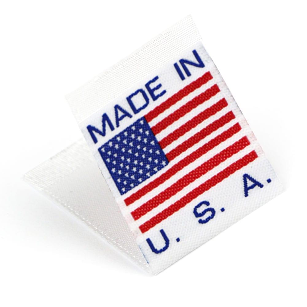 Woven Flag labels