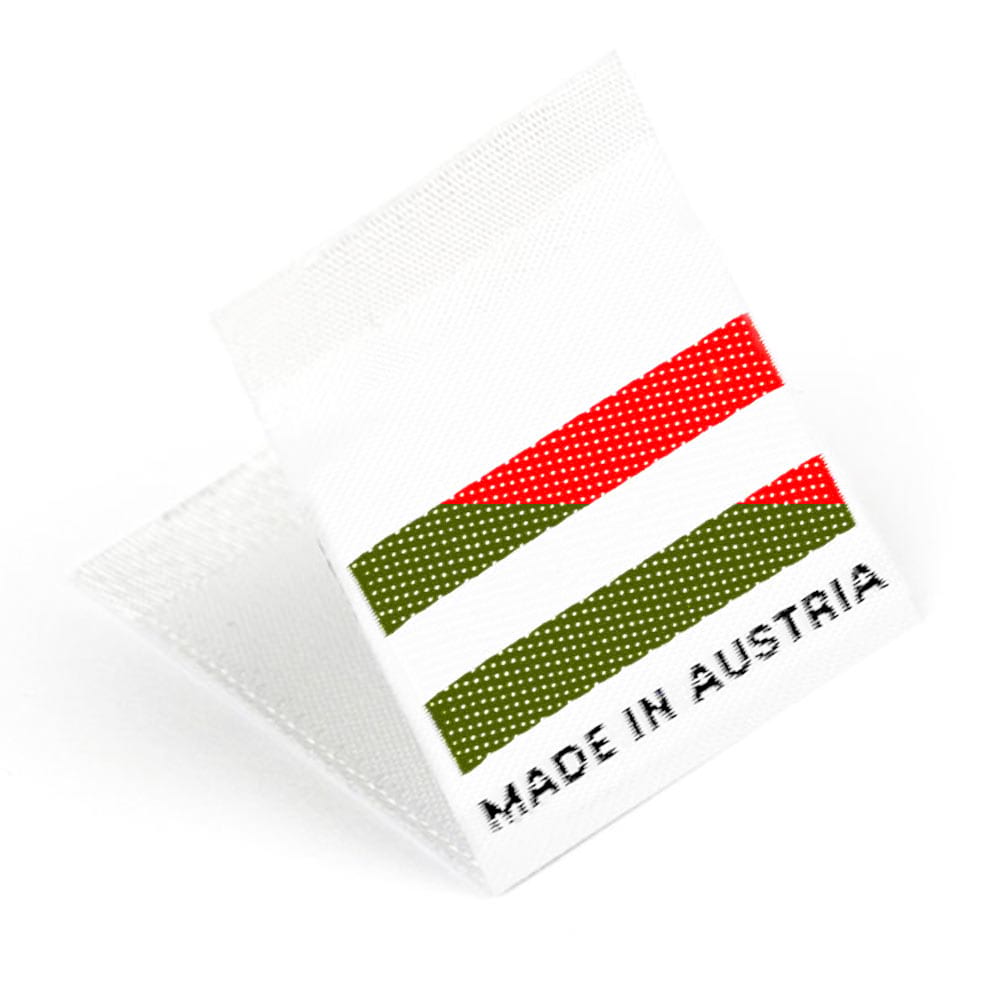 Woven Flag labels